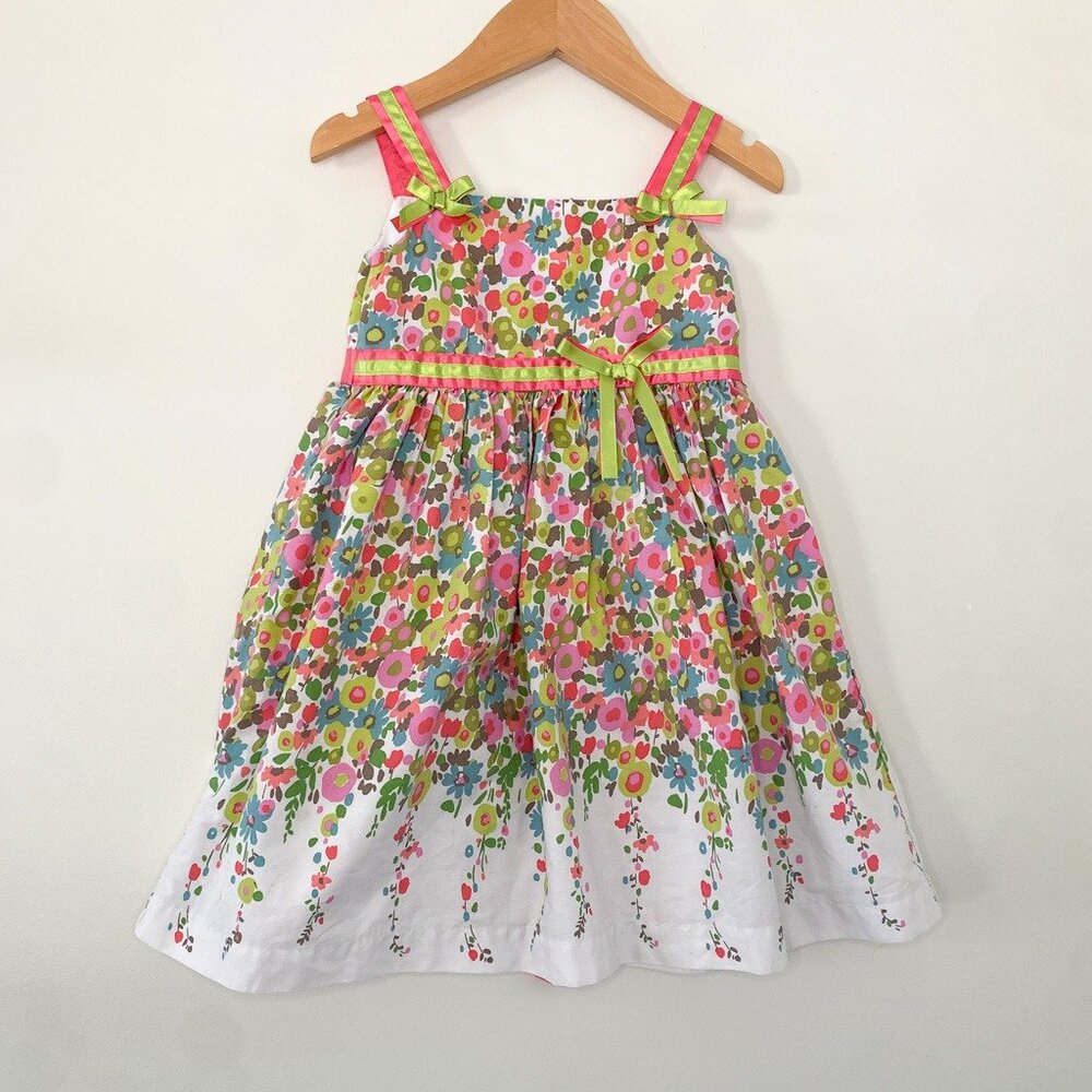 Blueberi Boulevard Floral Fit &‎ Flare Dress – Size 4